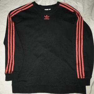 women's adidas originals black and red